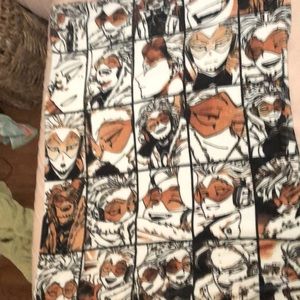 Cute anime soft throw blanket